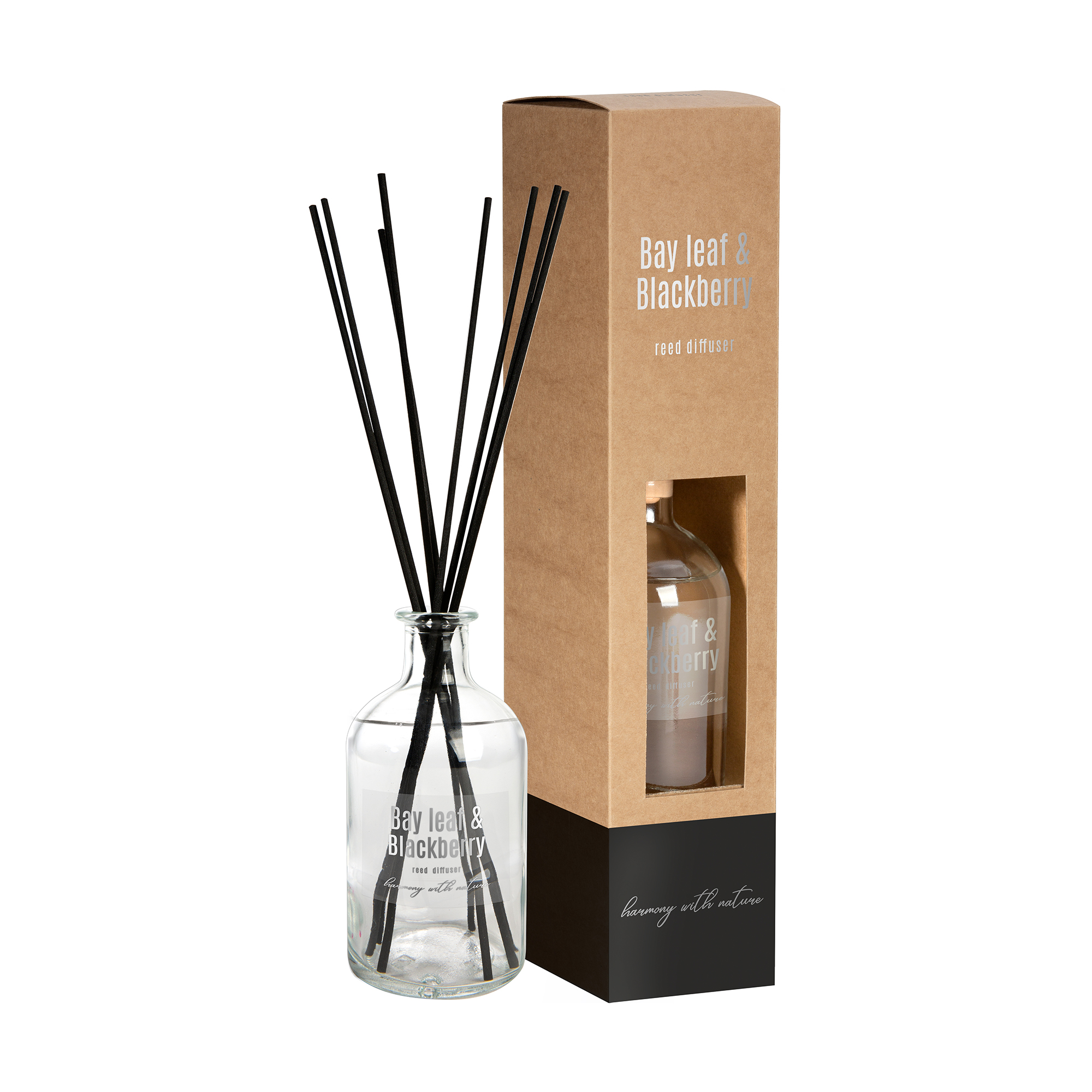 Аромадифузор Bispol Reed Diffuser Лавровий лист-ожина, 230 мл